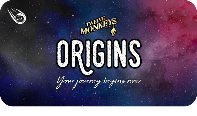 E-liquides Origins shortfill format Twelve Monkeys achat en ligne