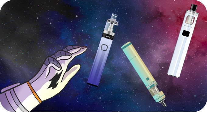 Röhrenförmige E-Zigaretten-Sets / Vape-Kits in Stiftgröße | Schweiz kaufen