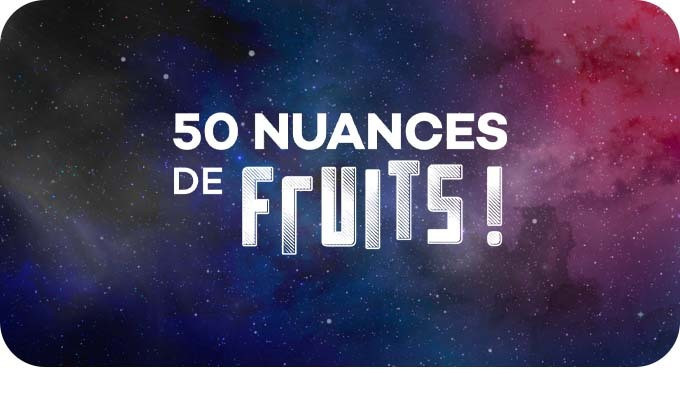 E-liquides 50 nuances de fruits The Fuu 50ml achat en ligne Suisse