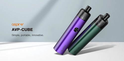 Vape-pen to the cubic shape, the pod AVP cube Aspire!