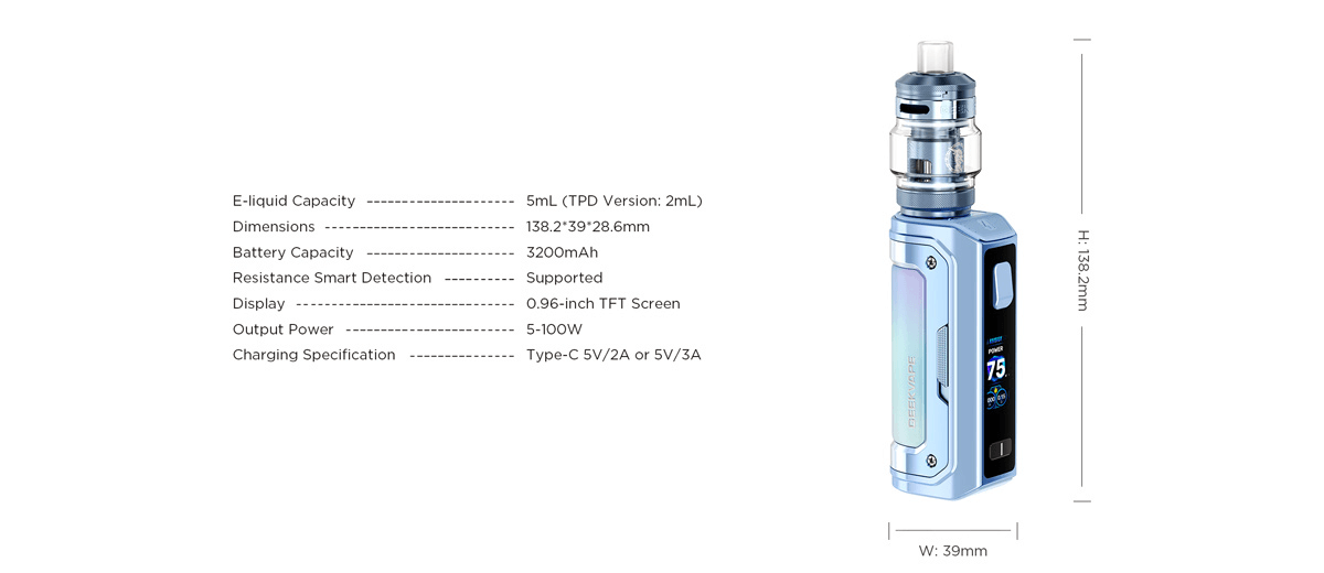 Kit Aegis Mini 5 SPV4