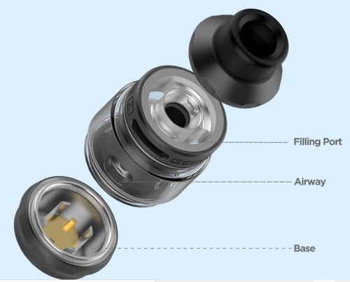 Clearomizer der Aegis Max 2