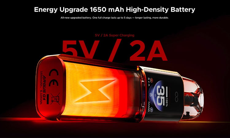 Argus G4 – 1650 mAh