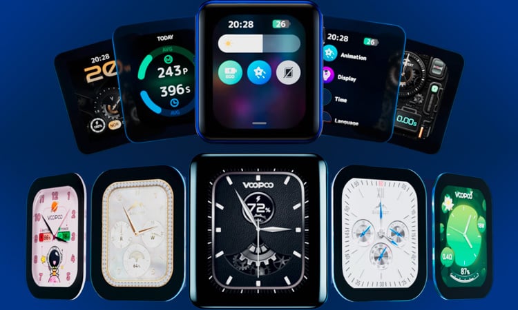 Argus P3 2 inch led touch screen