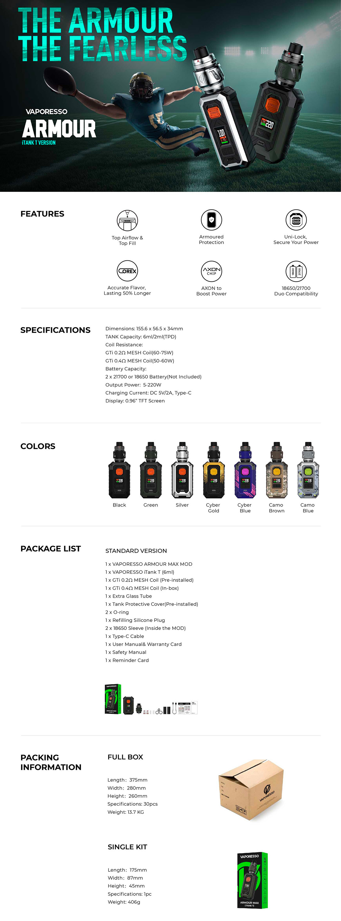 Armour Max iTank T SPV