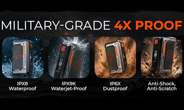 Armour Octa Box IP certifications