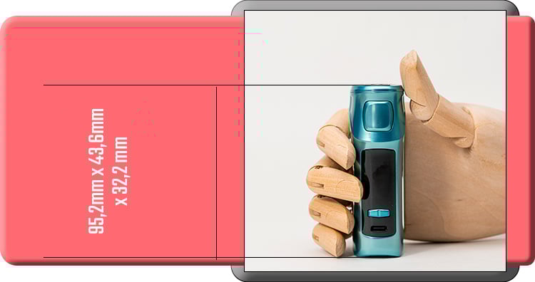 Dimensions de la box Smoktech Mag Solo