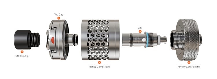 Anatomy of the Nautilus 3 S clearomizer