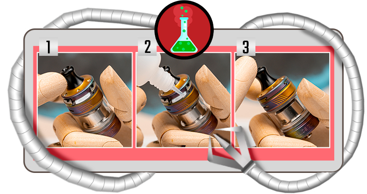 Filling the Zlide Top Clearomiser