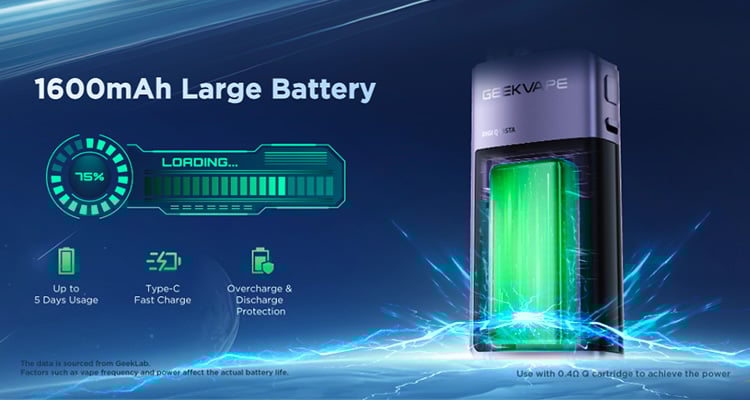 Digi Q Vista 1600 mAh