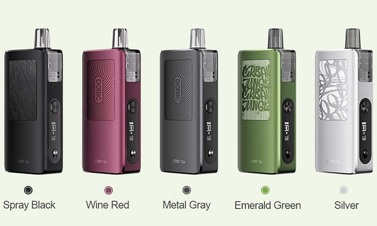 Voopoo Doric Go coloris