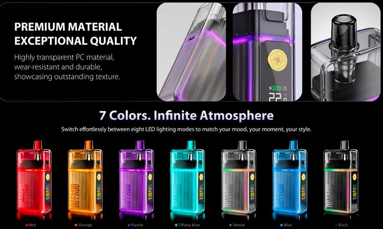 DotPod Max Lite design & colours