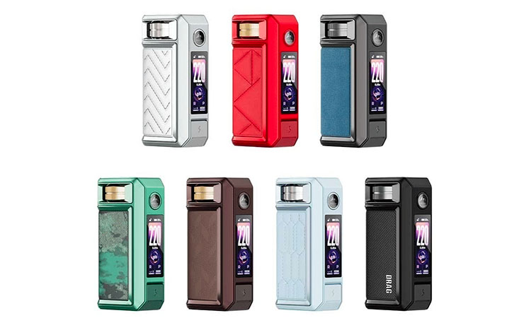 Drag 6 Box Voopoo colours