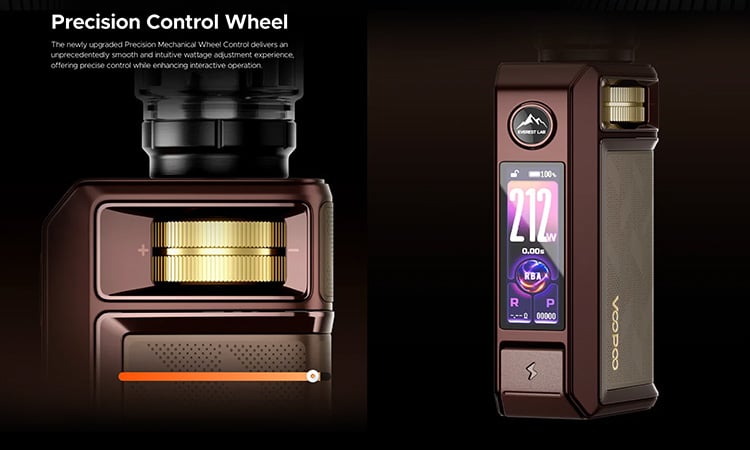 Drag 6 control wheel