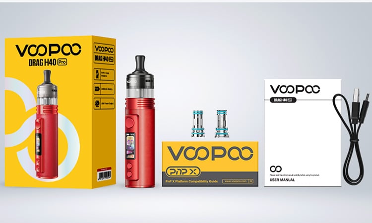 Lieferumfang Drag H40 Pro Kit