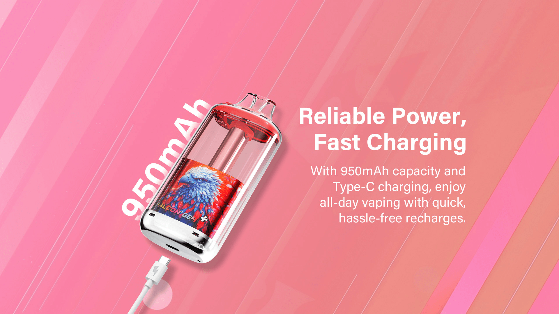 JNR Falcon GEM 30K _ 950 mah