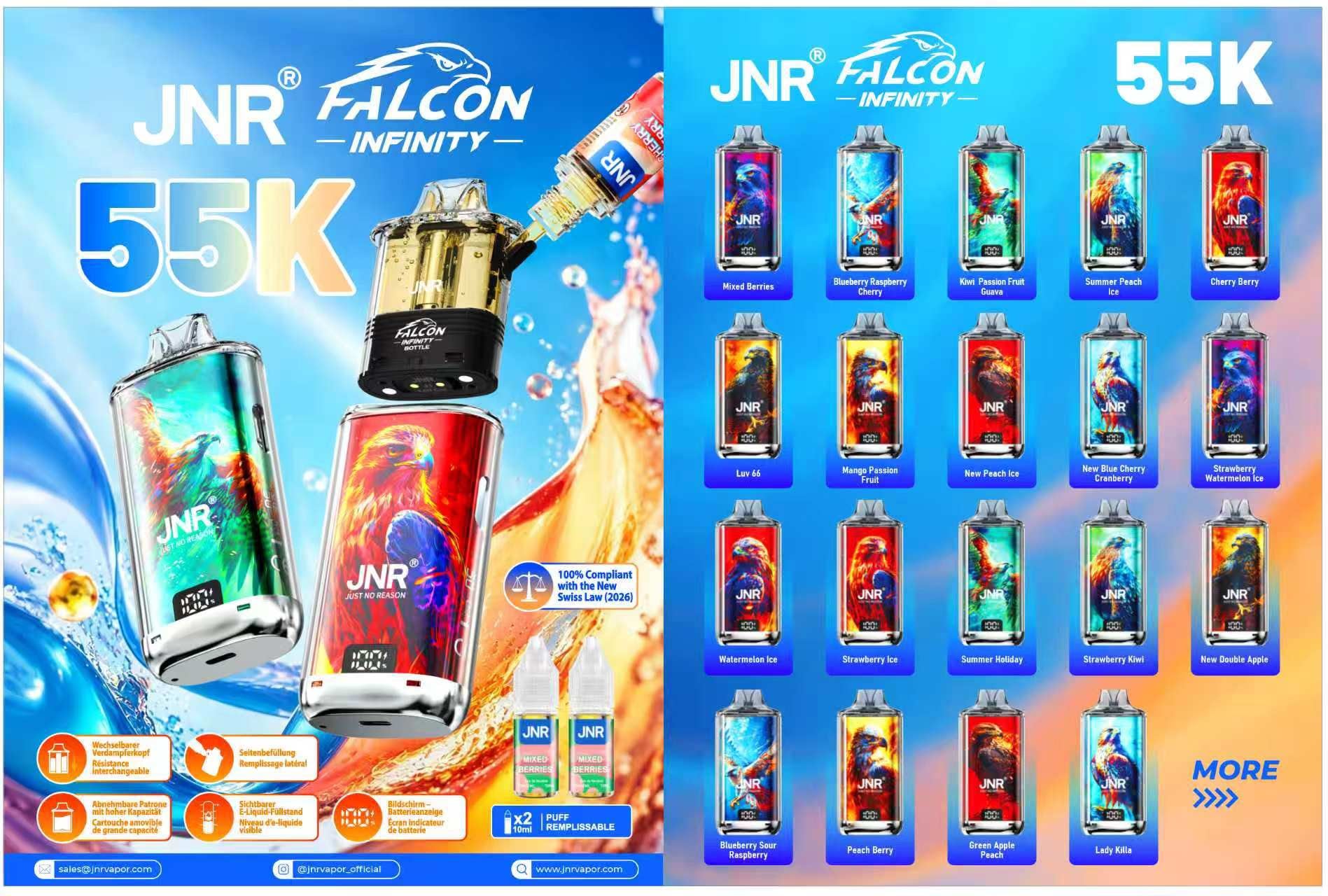 JNR Falcon Infinity 55K Kit