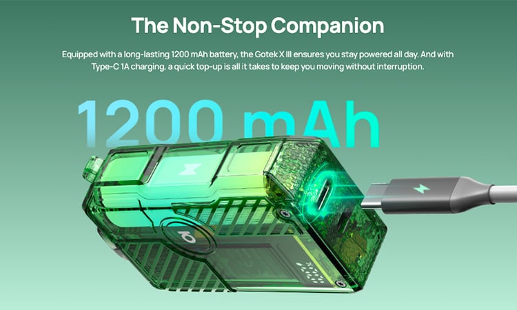 Gotek X III 1200 mAh