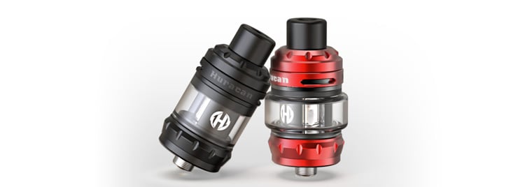 Huracan Mini Clearomizer Rot und Schwarz