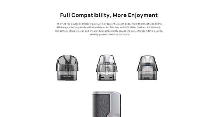 Minican pods for Pulz Pro