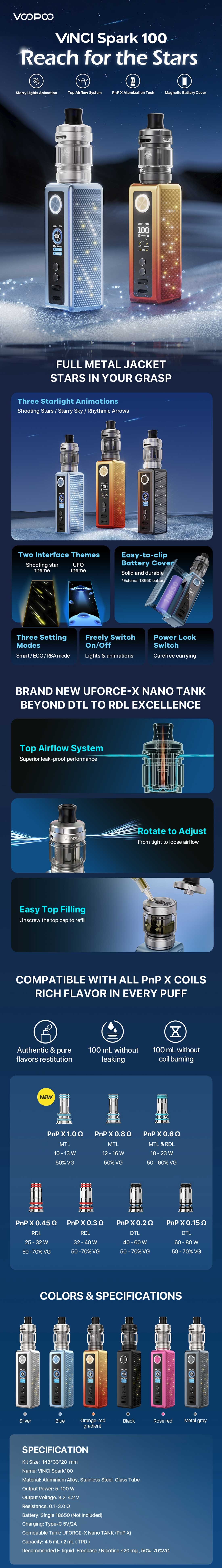 Box Vinci Spark 100 SPV