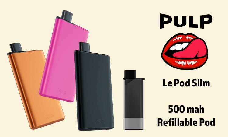 Kit Le Pod Slim Rechargeable 500 mAh