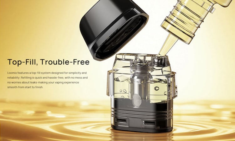 Aspire Loomix top fill pod