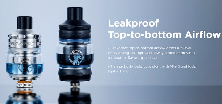 Le clearomiseur Z nano 2 anti-fuite