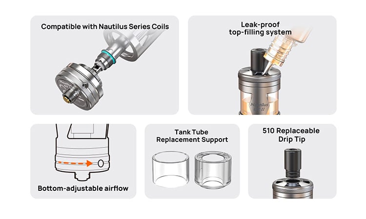 Nautilus GT 2 features