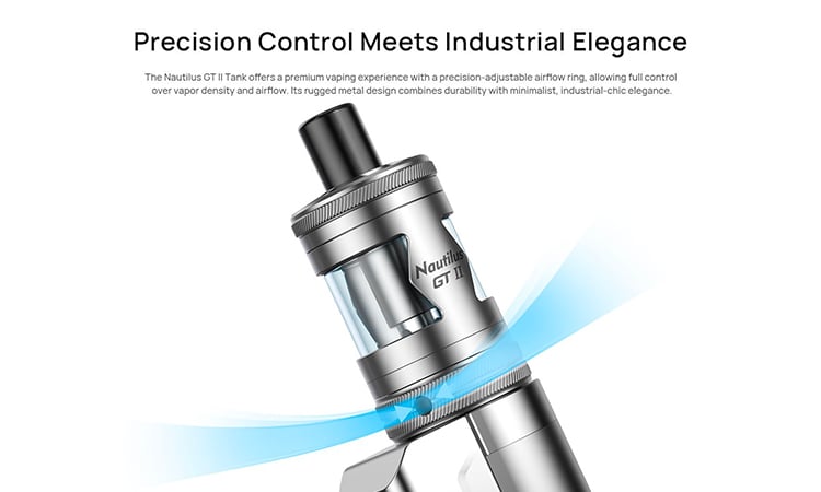 Nautilus GT 2 airflow