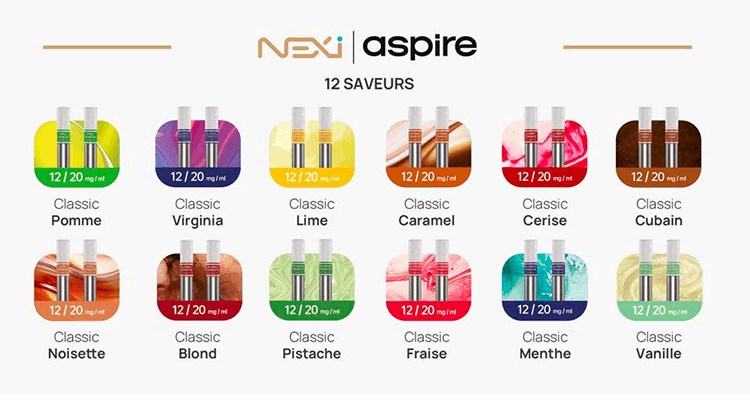 Nexi-One flavours