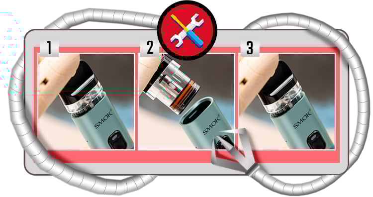 Remplacer une cartouche du pod Propod