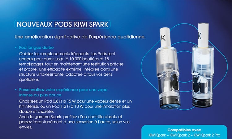 Kit Spark 2 - New Pods - Swiss ProVape