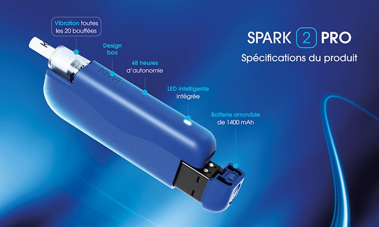 Spark 2 Pro - Swiss ProVape - open view