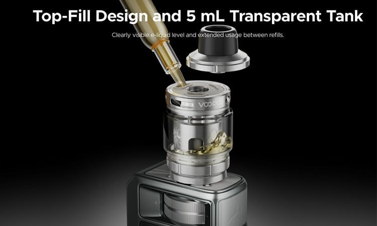 UForce X Tank 2 - top fill