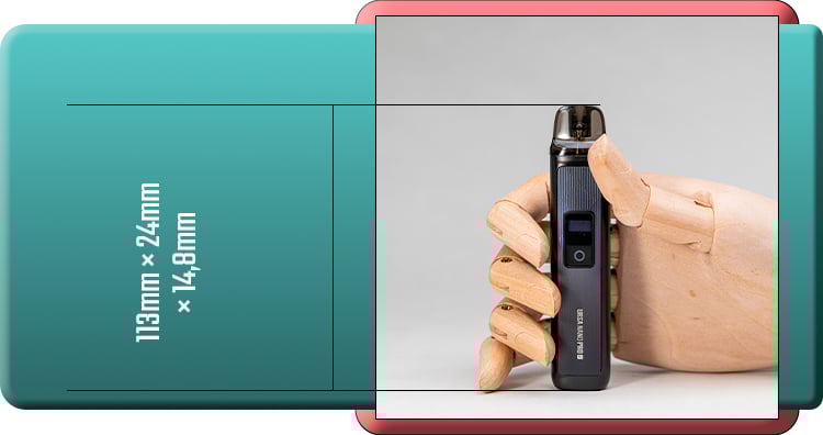 Dimensions Ursa Nano Pro 2 Lost Vape