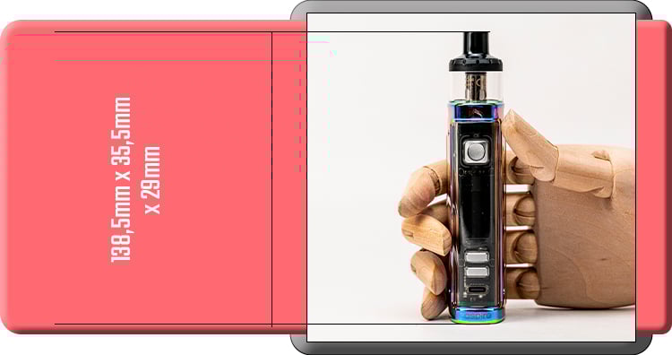 Dimensions du pod Veynom EX