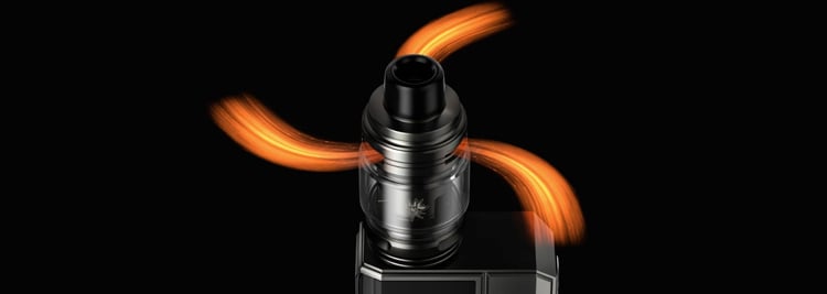 Airflow of the Uforce-L clearomizer from the Drag 4 kit