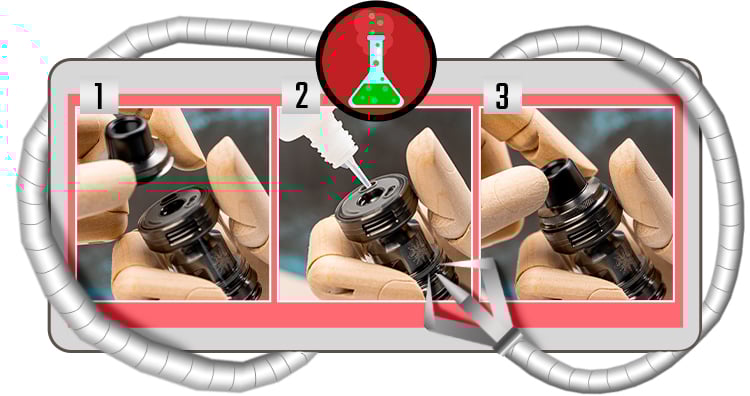 Remplissage clearomiseur UForce L