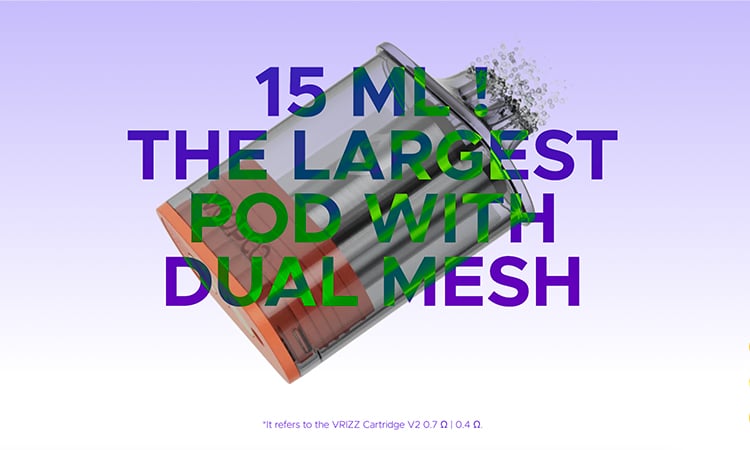 Vrizz V2 Dual Mesh Pod