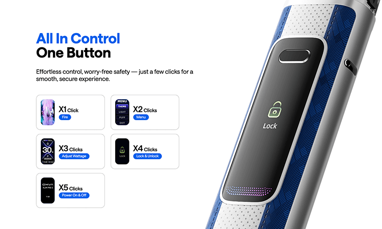 Xlim Pro 3 Single button operation