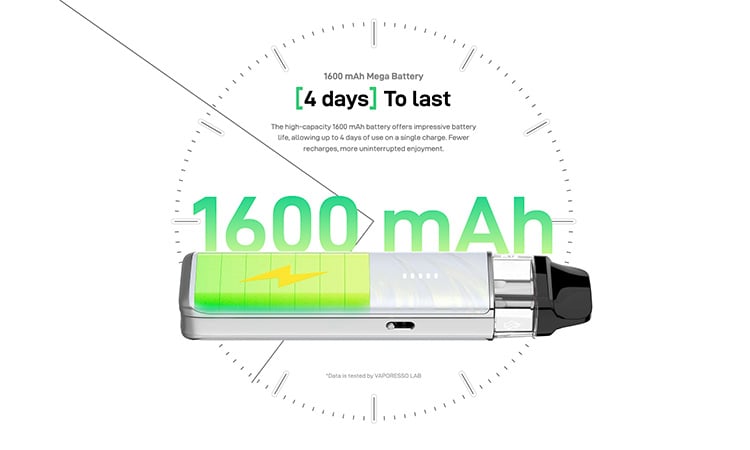 Xros 6 Mini 1600 mAh Mega Batt