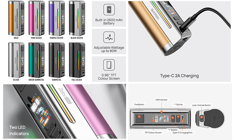 Box Zelos M80 Aspire