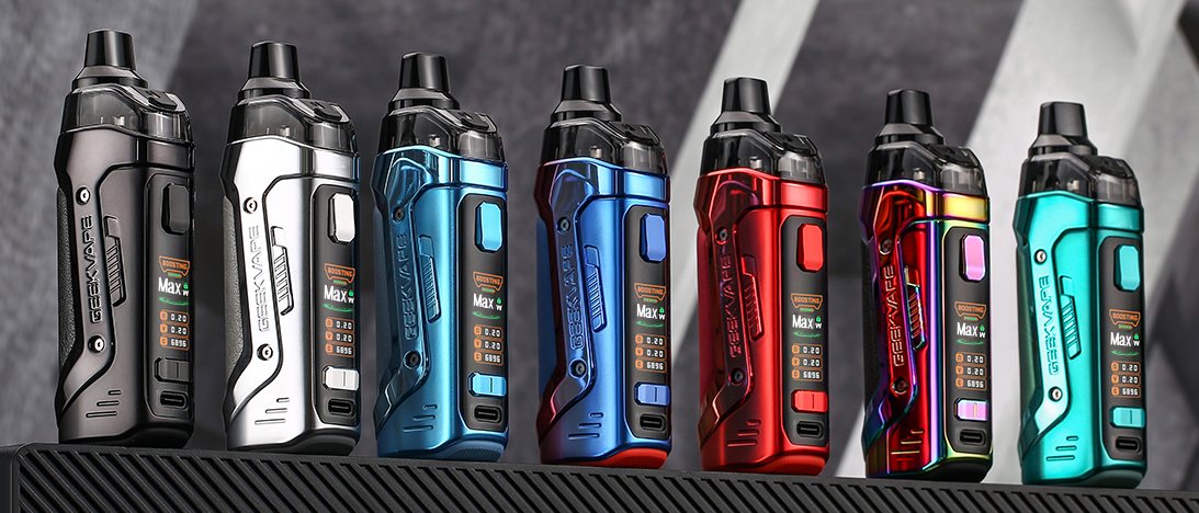 Many colours pod kit Aegis boost 1 B60 Geek Vape