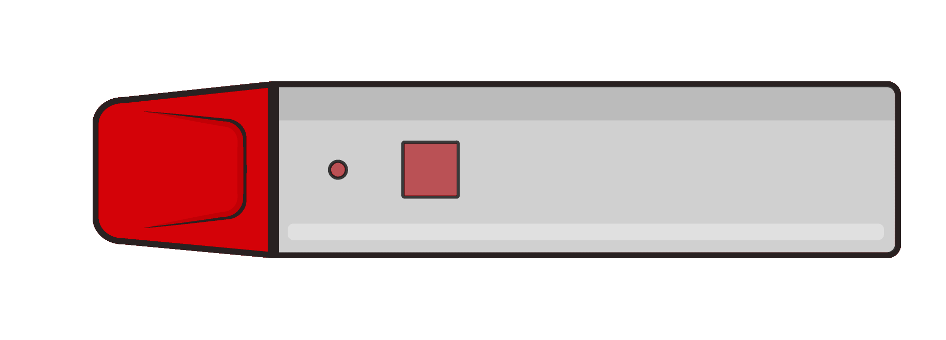 Elektronische Zigarette in der Version Pod Mod