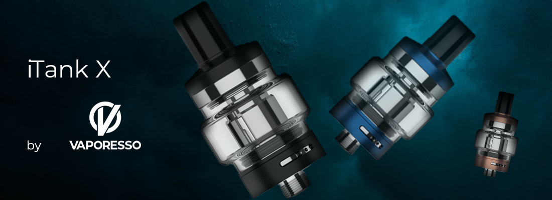 Clearomizer Itank x Vaporesso verschiedene Farben