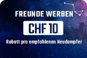 10 CHF für Sie wenn Sie einen Freund werben