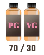 Ratio PG/VG e-liquide