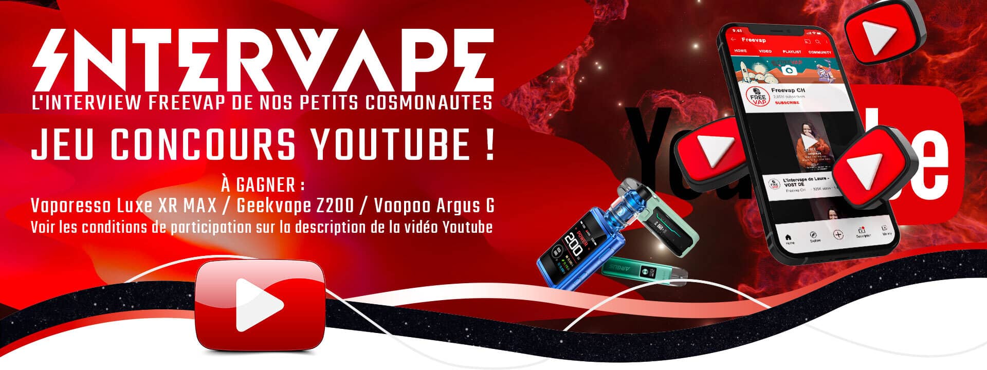 Les intervapes par Freevap
